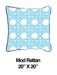 Mod Rattan Blue
